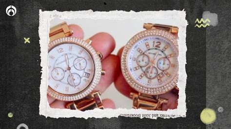 como saber si un reloj de michael kors es original|michael kors reloj mujer blanco.